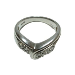 Pt900　メレダイヤ　リング